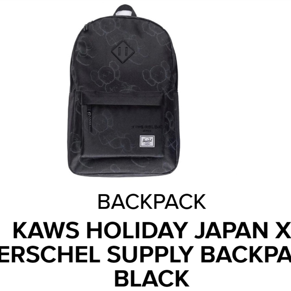Kaws x herschel limited backpack